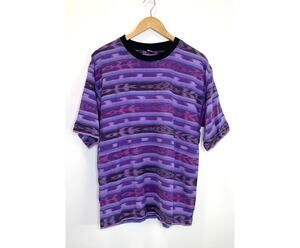 Vtg 90s Aztec XL Fits M/L Single Stitch Western Abstract Art Pattern Guatemala